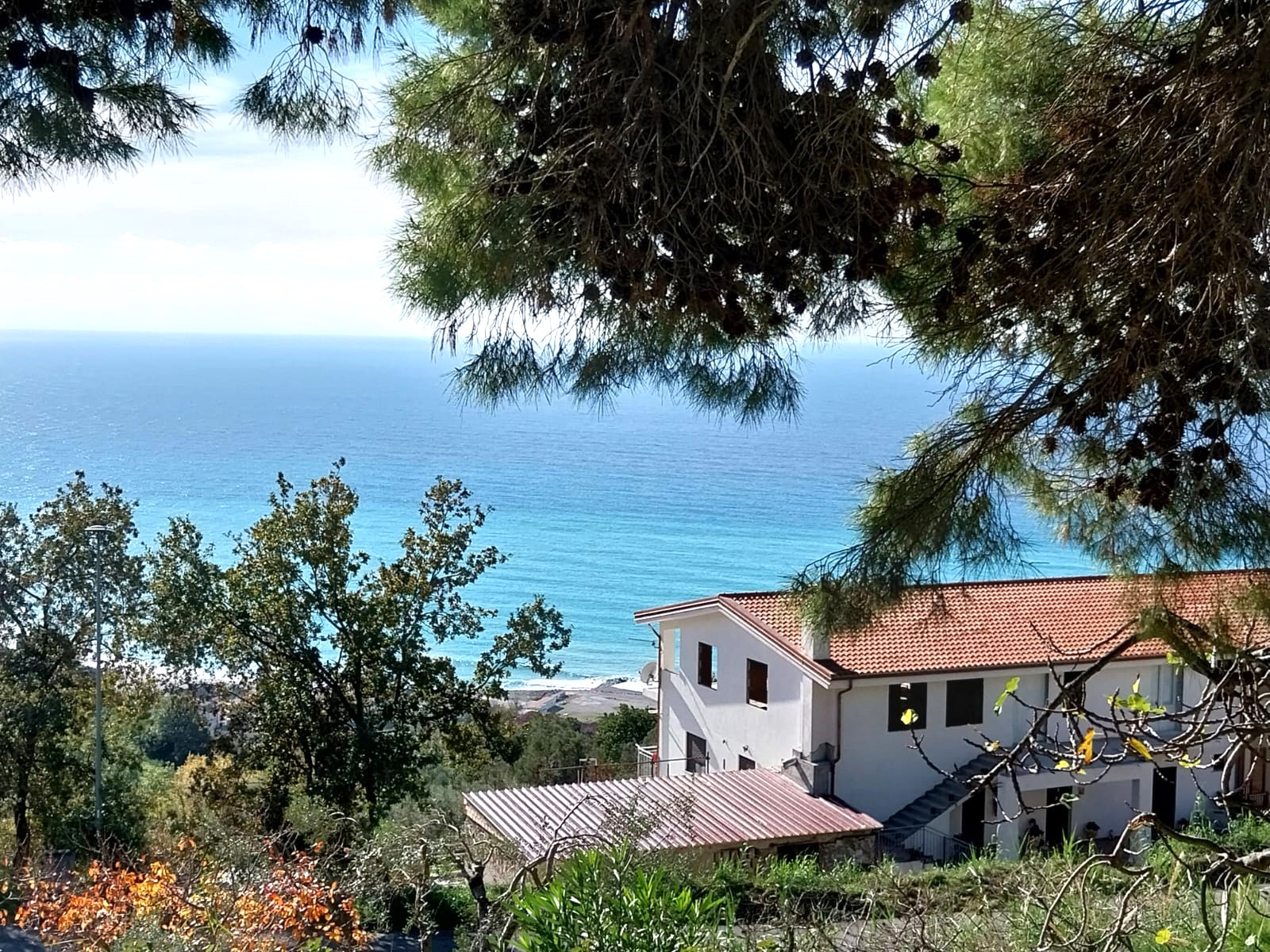 Appartamento con vista mare